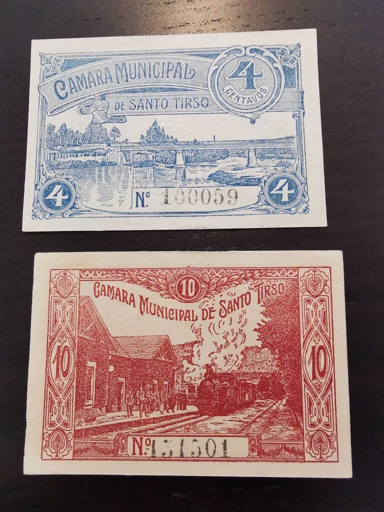 Portugal. - 8 Banknotes - Various Dates  (No reserve price) #3.2