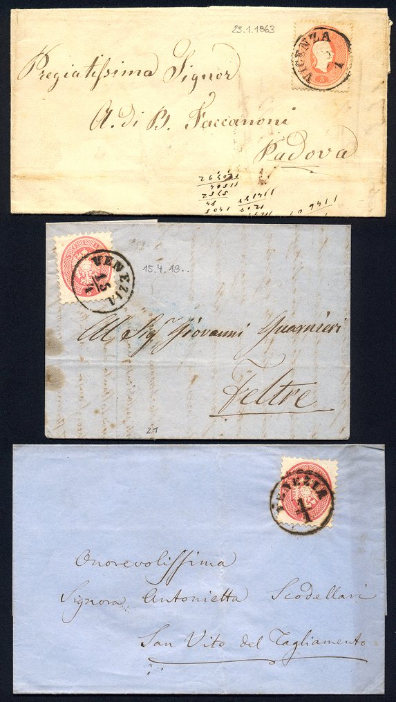 意大利古城邦- Lombardo Veneto 1850/1864 - 从第一期开始的部分简短内容 #4.3