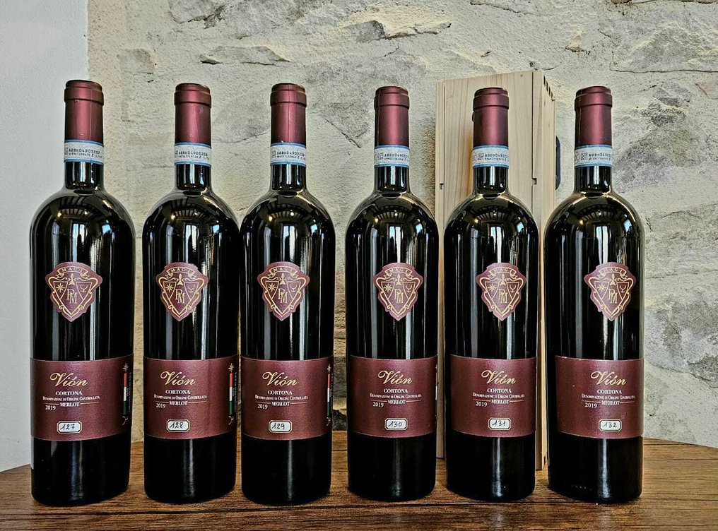 2019 Paolo Magi, Vion Merlot Cortona - Toscana DOC - 6 Sticle (0.75L) #2.1