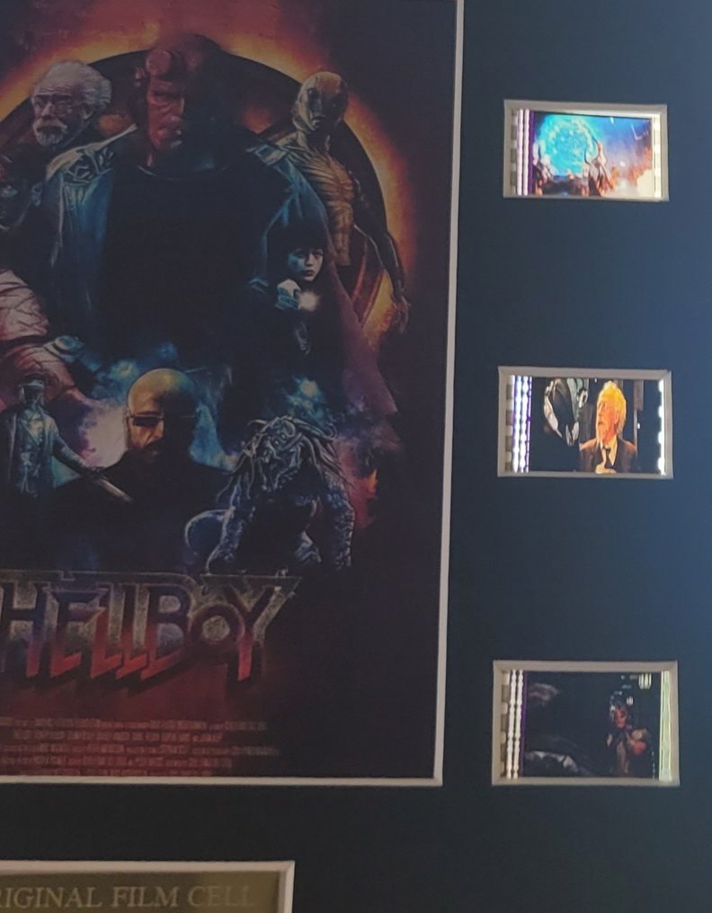 Hellboy - Framed Film Cell Display with COA #2.1