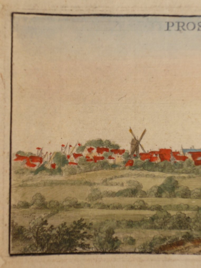 荷蘭 - Roosendaal; Abraham Santvoort - Prospectus Municipii Roosendae - 1681-1700 #1.0