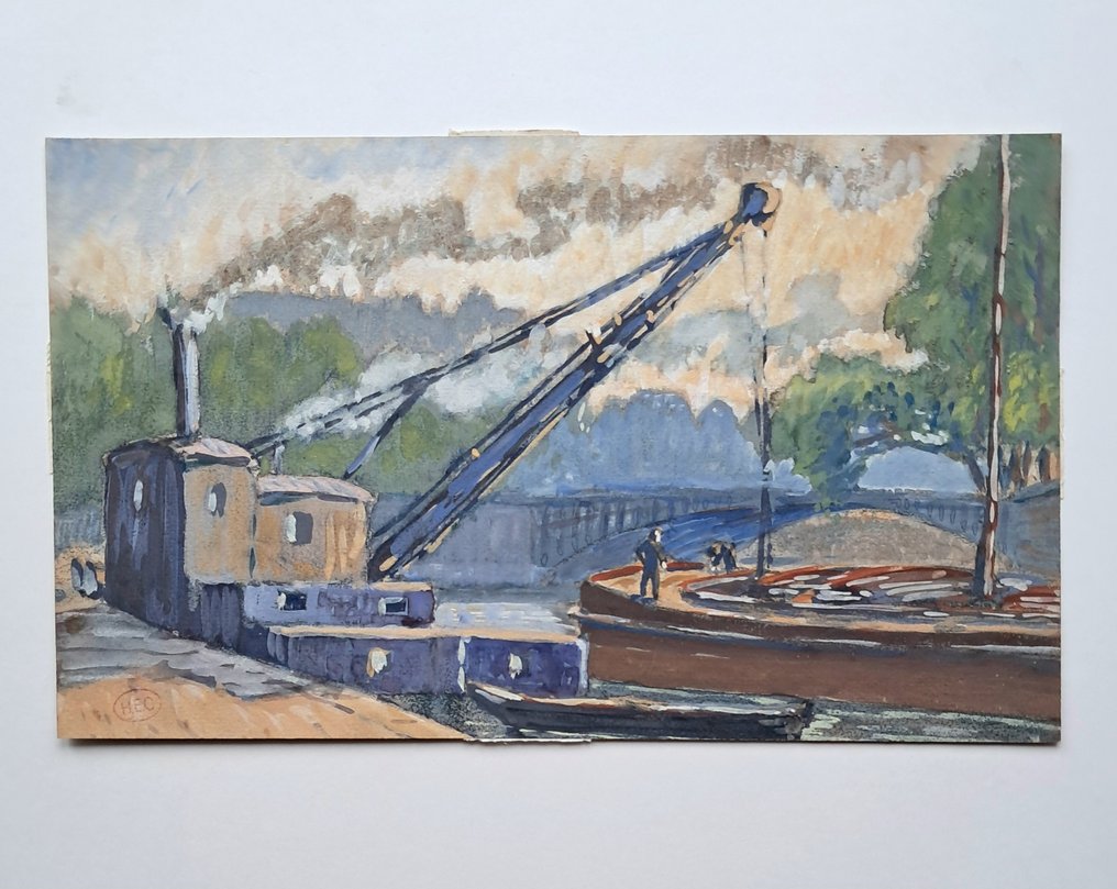 Henri Edmond Cross (1856-1910), Attributed to - La Sablière #3.2