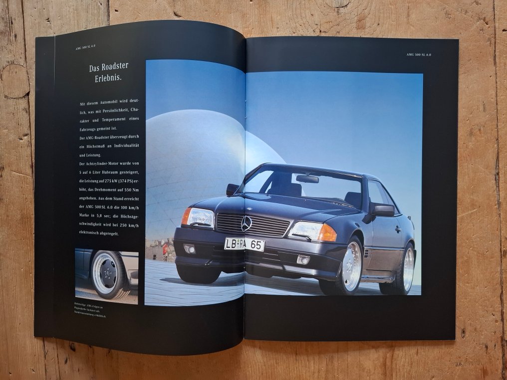 Brochure - Mercedes-Benz - AMG 500 SL 6.0 #3.2
