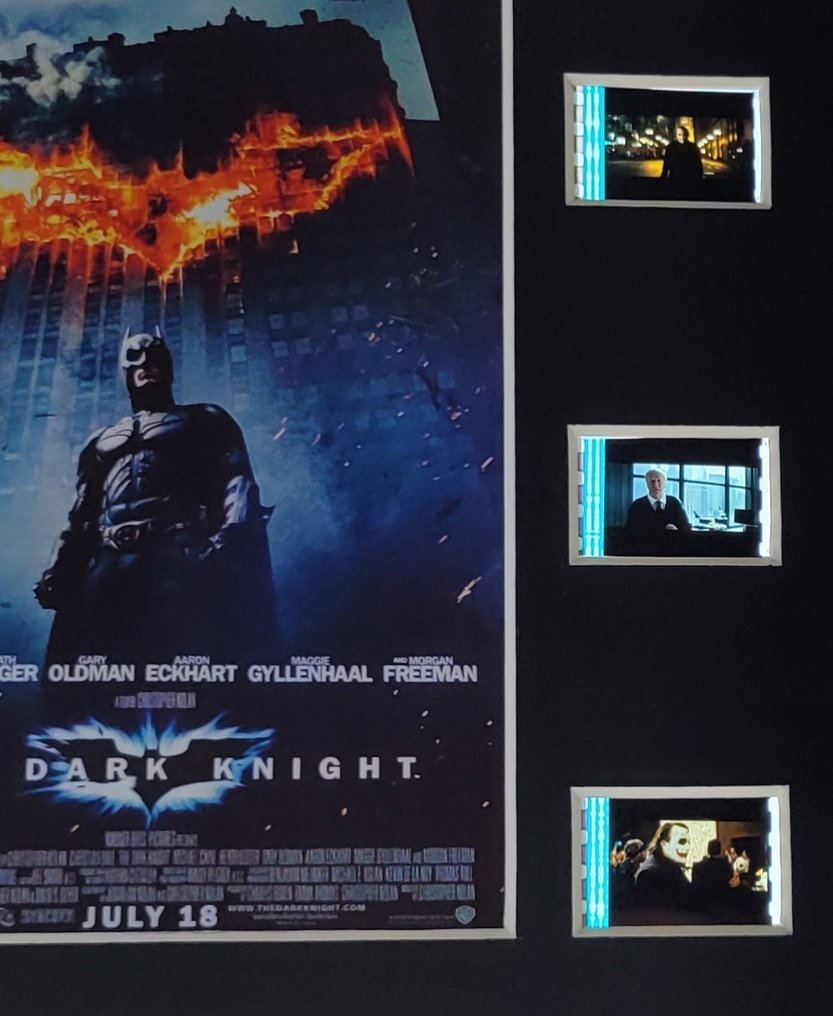 Batman The Dark Knight - Framed Film Cell Display with COA #4.3