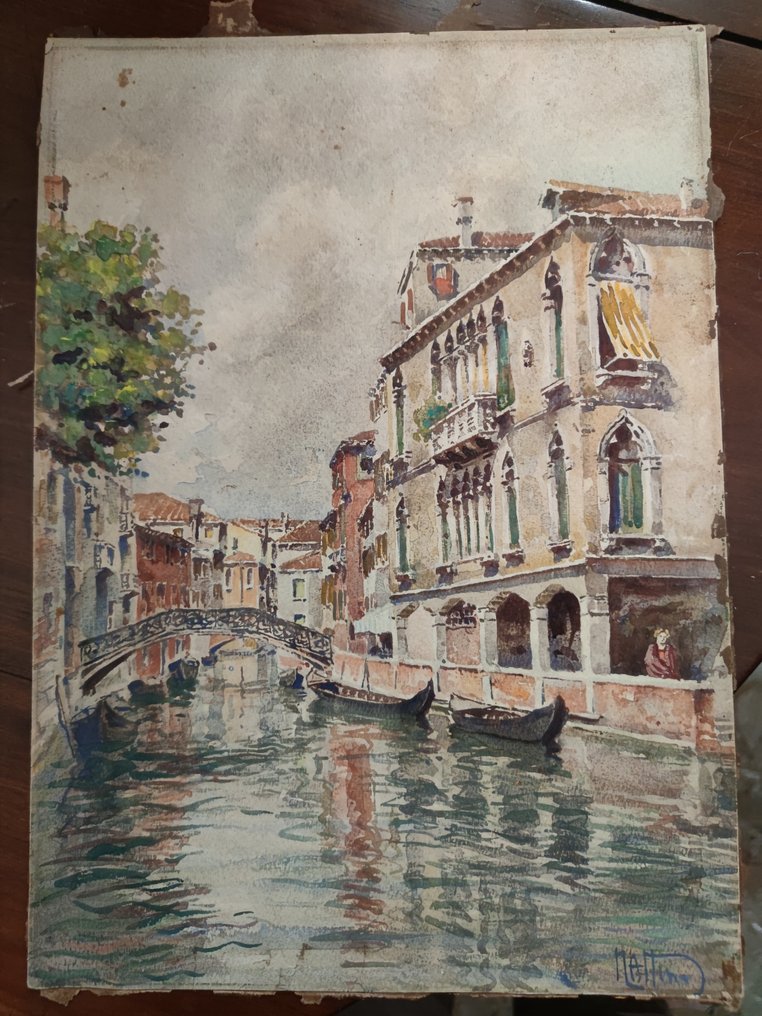 Nattino Vittorio (1890-1971) - Canale Veneziano #1.0