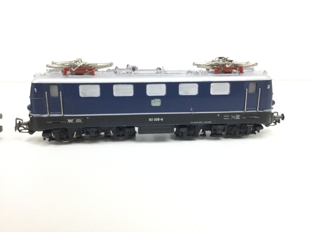 Märklin H0 - 3037/3039 - 電氣火車 (2) - 两次BR 141（蓝色和绿色版本） - DB #4.3