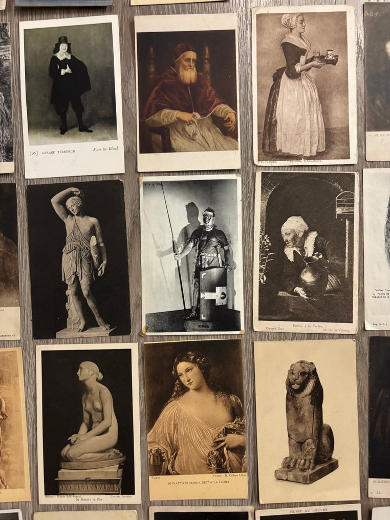 大型艺术明信片收藏——古典雕塑与绘画——20世纪初至30年代 - 明信片 (117) - 1900-1930 #2.1