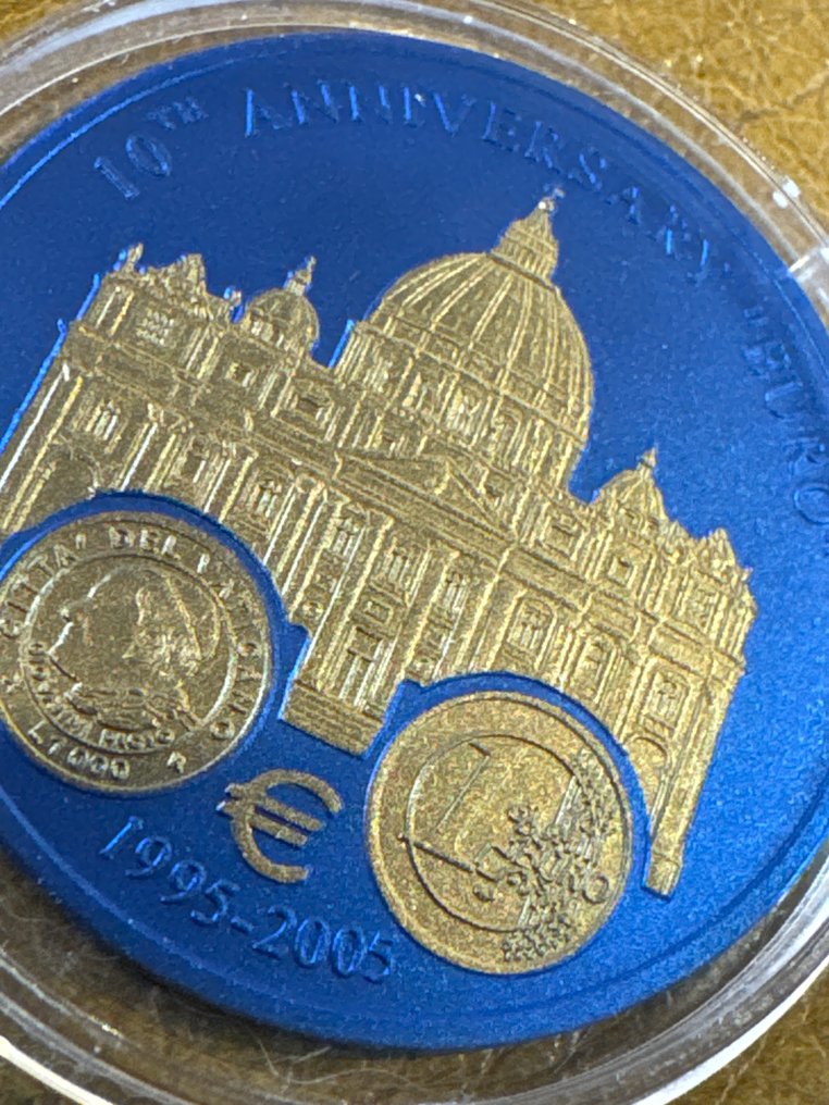 利比里亞. 5 Dollars 2005  - Vatikan - Niob - 7,78g  (沒有保留價) #1.0