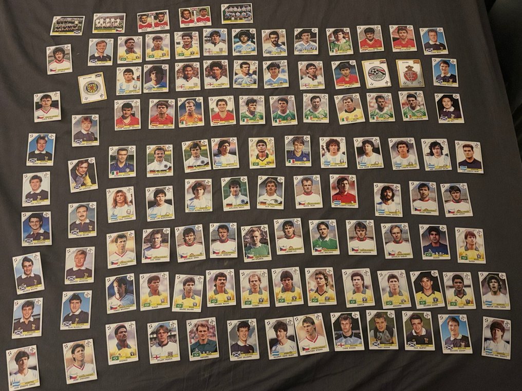 Panini World Cup Italia 90 - Including 3 Emblems/Maradona/Etc - 109 Sticker - Excellent (EX) #1.0