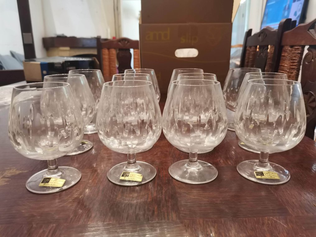 Cristal de Paris - Set di bicchieri (12) - Cristallo #2.1