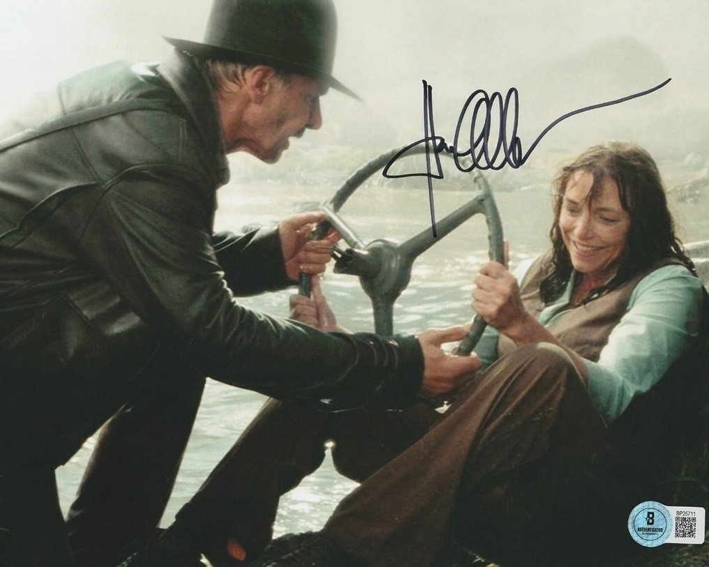 印第安纳琼斯 - Signed by Karen Allen (Marion Ravenwood) #1.0