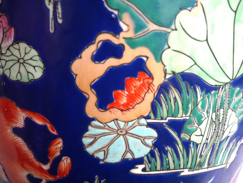 带盖花瓶  - 瓷 #2.1