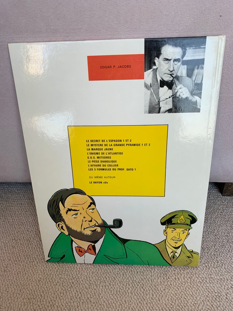 Blake & Mortimer T10 - Les 3 Formules du professeur Sato 1 - C - 1 Album - 第一版 - 1977 #1.0