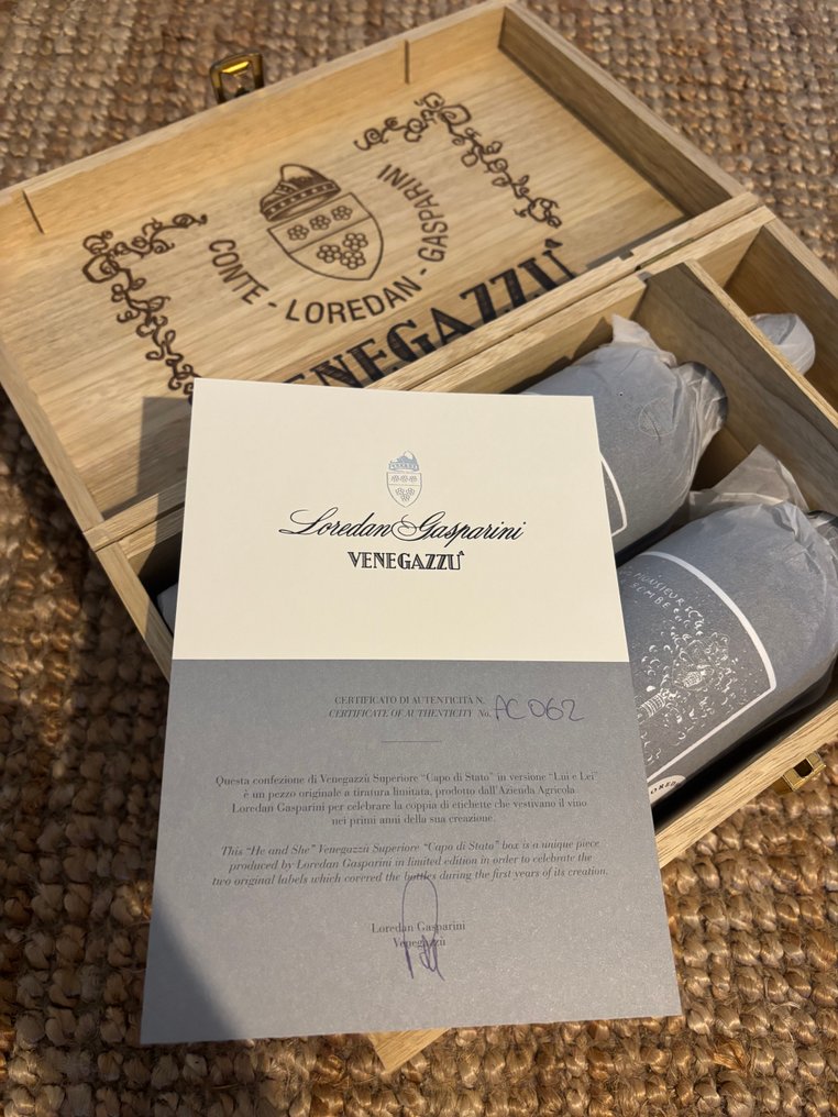 2019 Loredan Gasparini 'Capo di Stato' Montello Asolo - Veneto - 2 Bottles (0.75L) #1.0