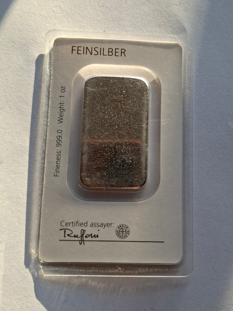 1 Troy Ounce - Silver .999 - Degussa - Sealed (No reserve price) #1.0