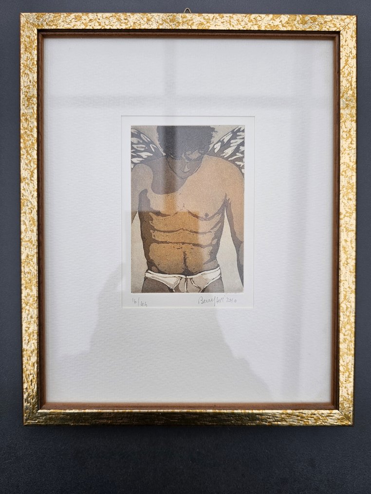 Baruffaldi - Nackte männliche Figuren (2 Radierungen) #1.0