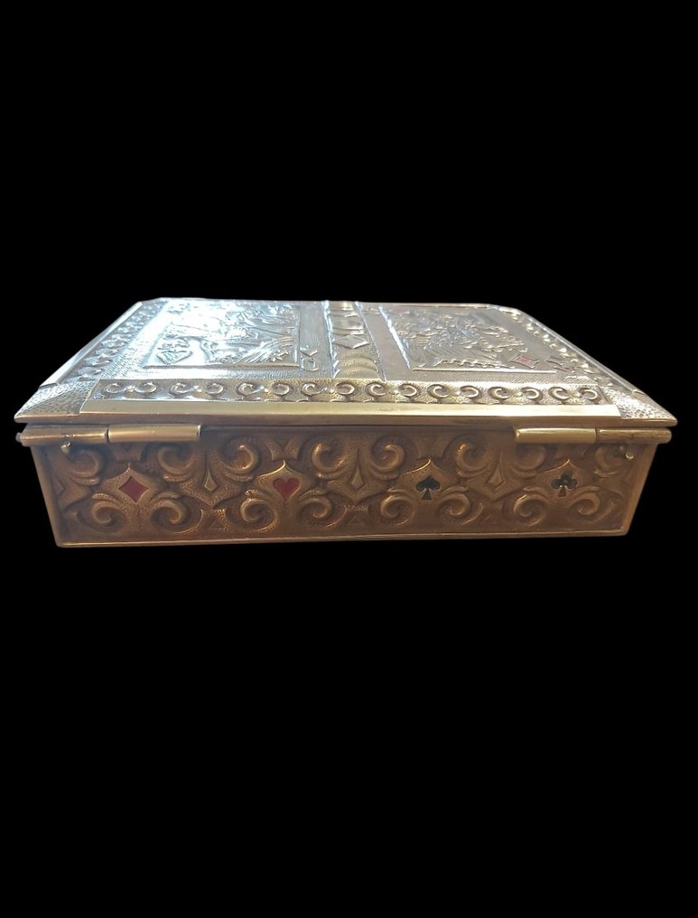 jeux de cartes. - Box - Bronze - Mechanism box #3.2