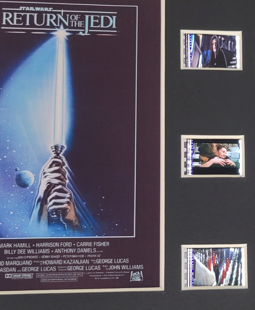 Star Wars Episode VI: Return of the Jedi - Framed Film Cell Display with COA #2.1