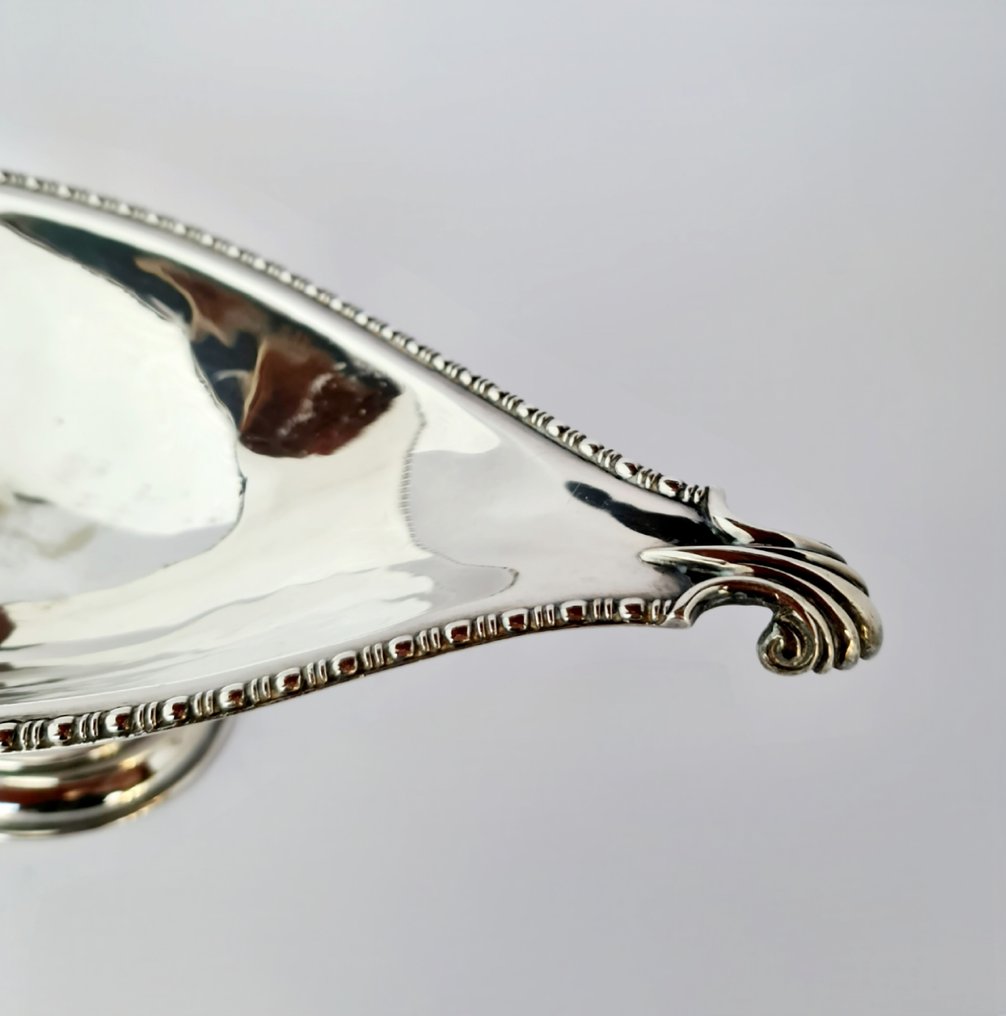 Centrepiece - Large 40 cm Silver-Plated Centrepiece Fruit Bowl – Ducal Plate  - Silverplated #3.2