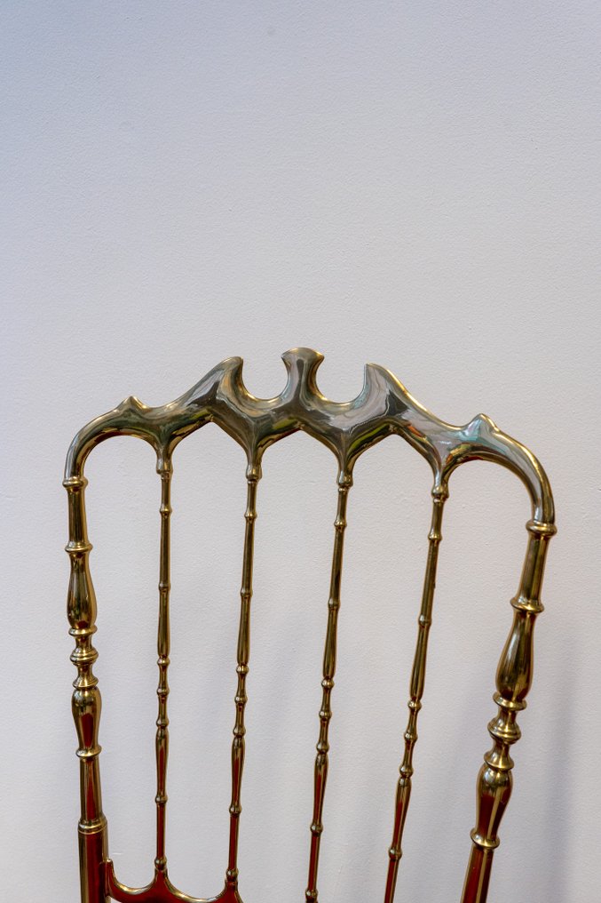 Chiavari - Giuseppa Gaetano Descalzi - Καρέκλα τραπεζαρίας (4) - Ορείχαλκος #4.3