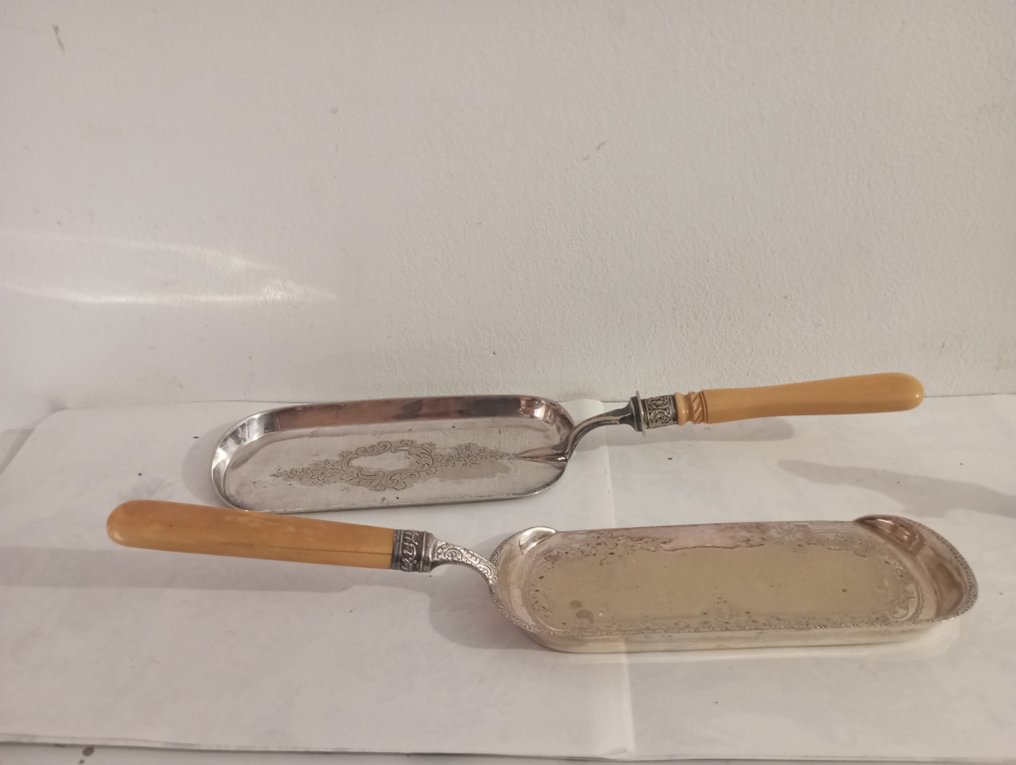 Raccoglibriciole (2) - Metallo - antichi metallo argento #1.0