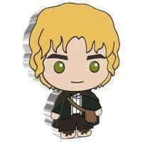 Niue. 2 Dollars 2021 - Chibi Coins - Herr der Ringe(TM) (2.) Samweis, 1 Oz (.999) mit COA und BOX #3.2