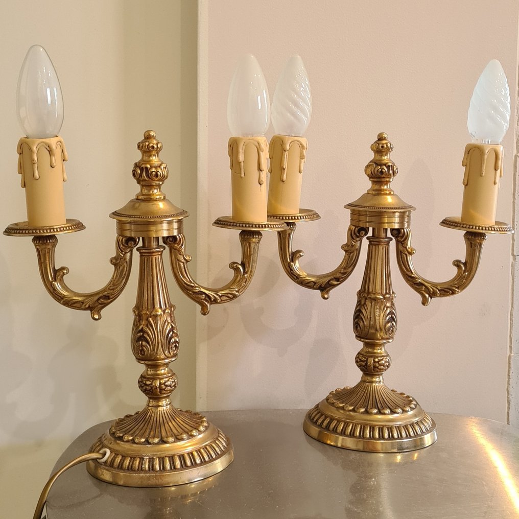 Ljusstake (2) - Metall #1.0