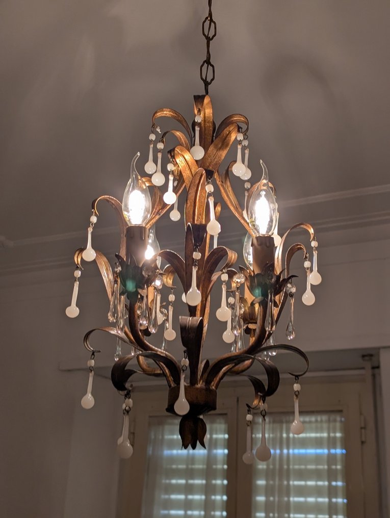 Hanging lamp - Iron, Glass, Murano - Maria Antonietta #2.1