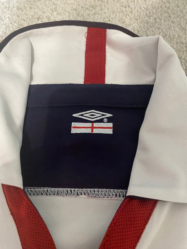 England National Team - Campeonato Europeo de fútbol - 2003 - Camiseta de fútbol #2.1