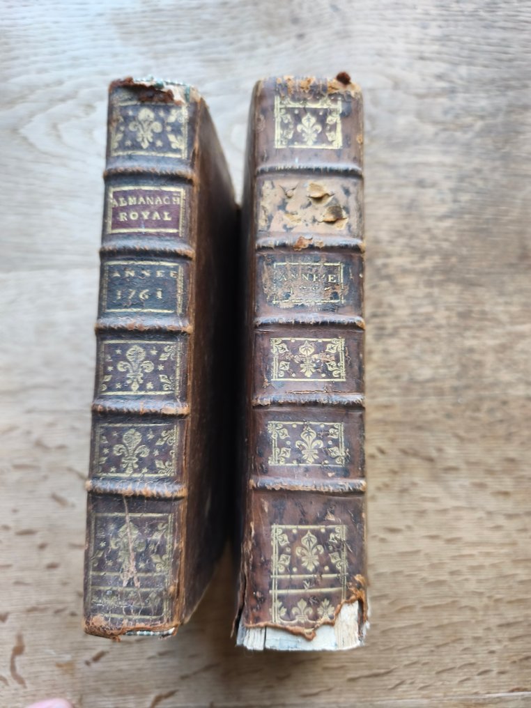 collectif - Almanachs royaux - 1761-1785 #1.0
