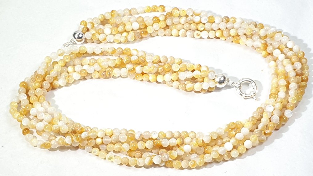 Μαργαριτάρι Mares del Sur - 6 Περιστροφές - Σοφία και Τελειότητα της Παναγίας Μαρίας - Ασήμι 925 - Κολιέ #3.2