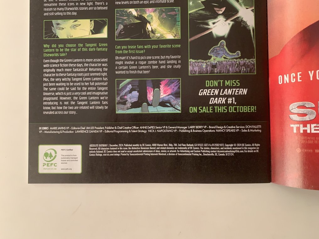 Absolute Batman 1-2 - 2 Comic - Primera edición - 2025 #3.2