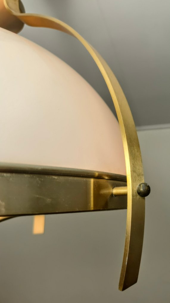 吊灯 - 复古80年代的Kroonluchter吊灯 - 可调节 - 漆黄铜 #3.2