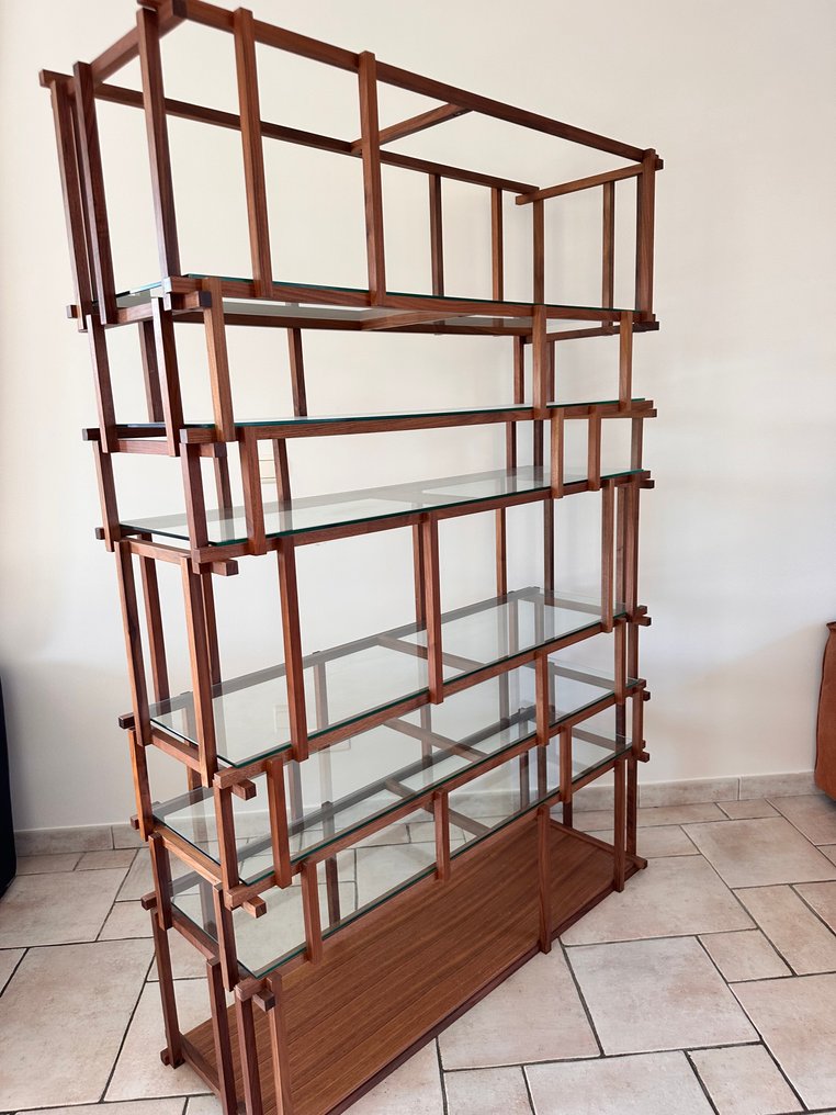 Living Divani - Nathan Yong - 架子 - 胡桃木 - 裁剪剩余 #1.0