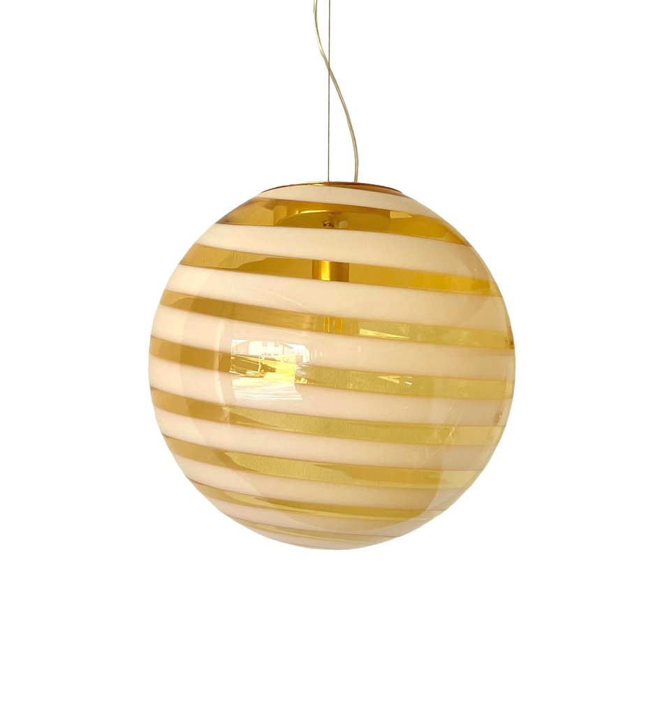 MIMU interior - Chandelier - Amber Candy D, 40cm - Murano glass #1.0