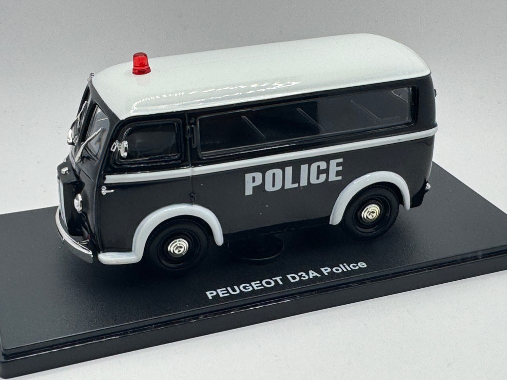 Atlas 1:43 - 模型車  (3) - PEUGEOT D3A - PEUGEOT J7 VITRE - PEUGEOT DMA - 警察 - 笑牛牌 - 海豚牌 #2.1