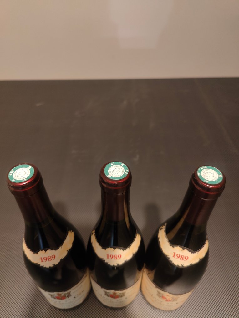1989 Louis Gras "Santenots" - Volnay 1er Cru - 3 Bottles (0.75L) #2.1