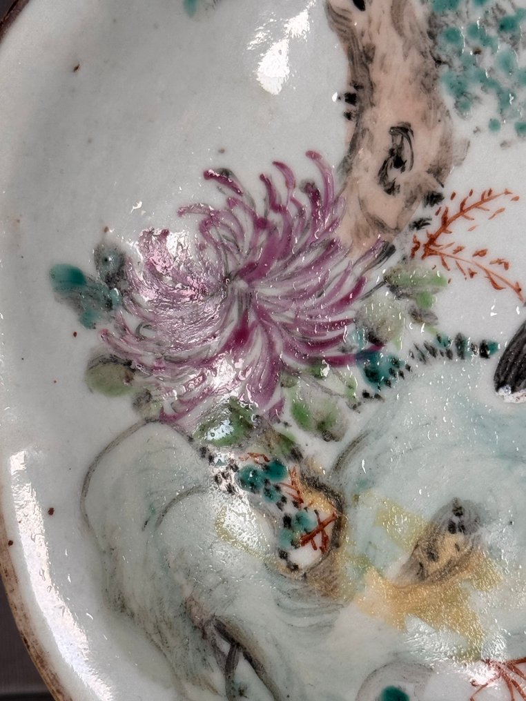 Plate - Porcelain - A footed plate #3.2