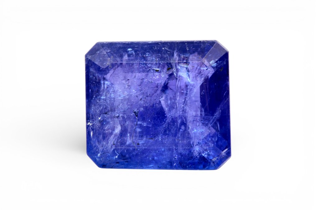 Ingen mindstepris Blå, Violet Tanzanit  - 6.22 ct - Instituto Gemólogico Español (IGE) #1.0