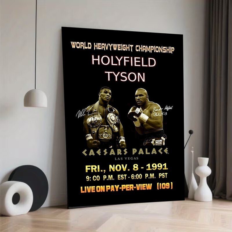 Bannière - Mike Tyson y Evander Holyfield. - États-Unis #1.0