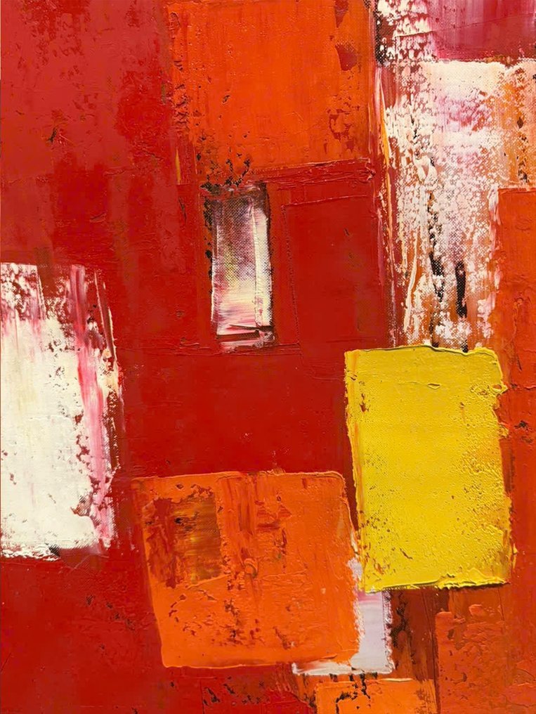 Hoang Anh (1984) - Cité de Soie et de Feu  119 X 138.50 cm #2.1