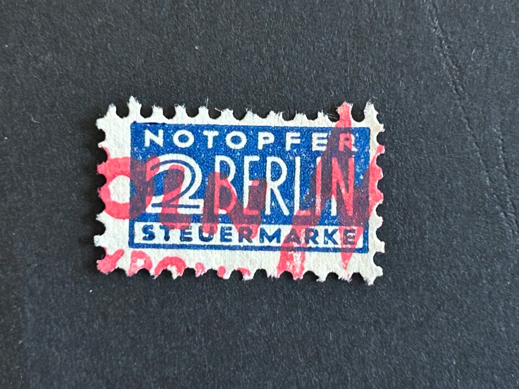 Duitsland, Bondsrepubliek 1949 - Zwangszuschlagsmarken / Notopfer Berlin #4.3