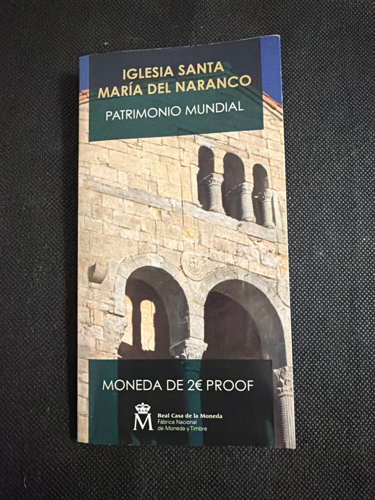 Spania. 2 Euro 2017 "Naranco" Proof #1.0