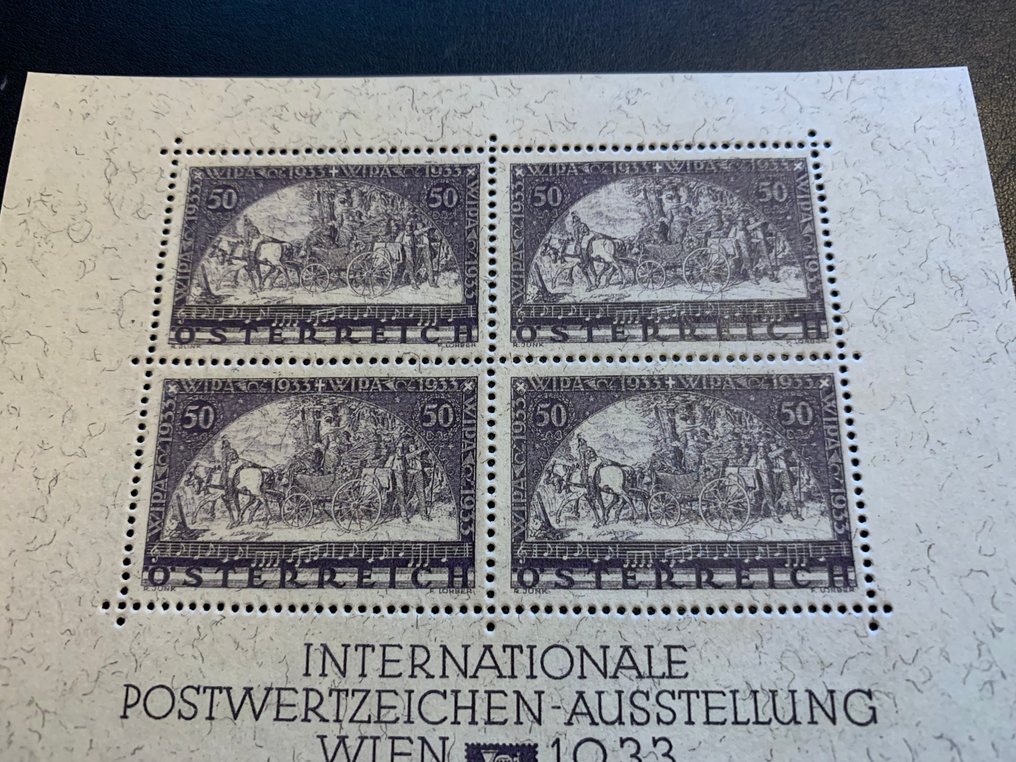 Itävalta 1933/1933 - Wipa Block 1933 #1.0