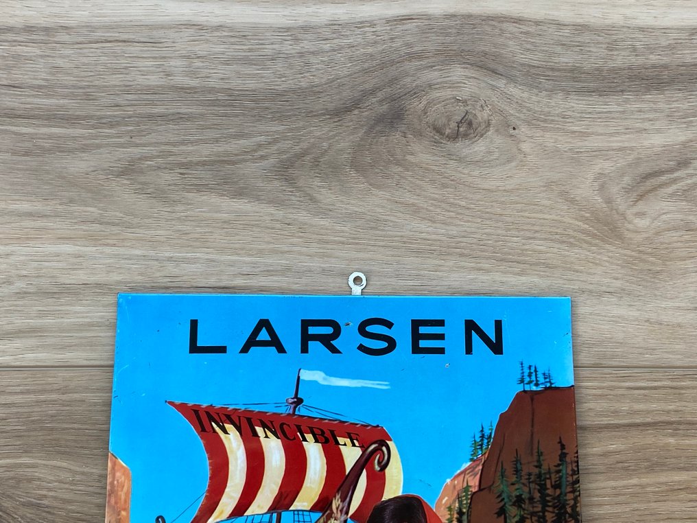 Cognac Larsen / Impretal Paris - Plaque - Metal #1.0