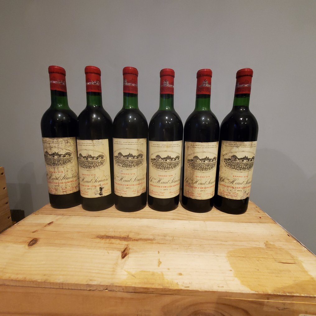 1971 Château Haut Simard - Saint-Émilion - 6 Bottiglie (0,75 L) #1.0