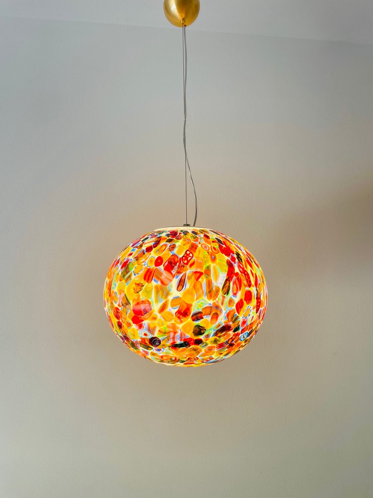 MIMU interior - Araña - Lámpara Oval Millefiori D40 - Vetro Murano #3.2