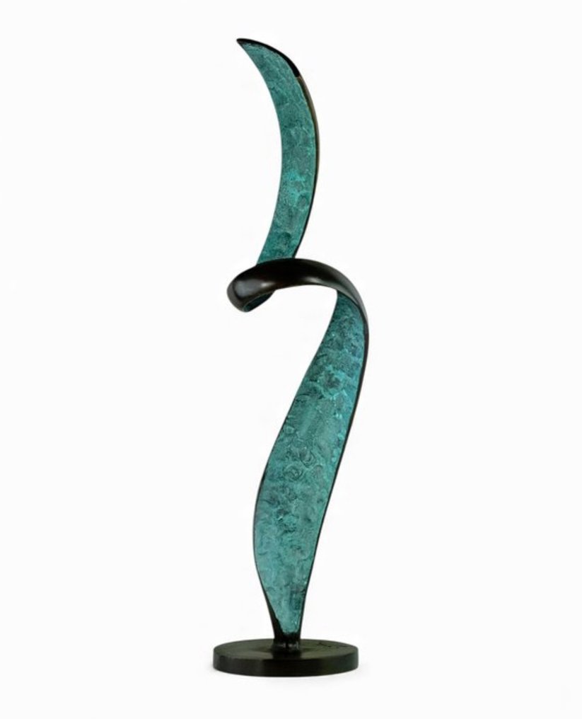 Benjamin Wouters - Sculpture, Helix Spiral - 56 cm - Bronze #1.0