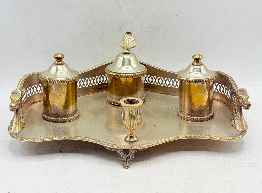 Tintero - Bronce plateado #3.2