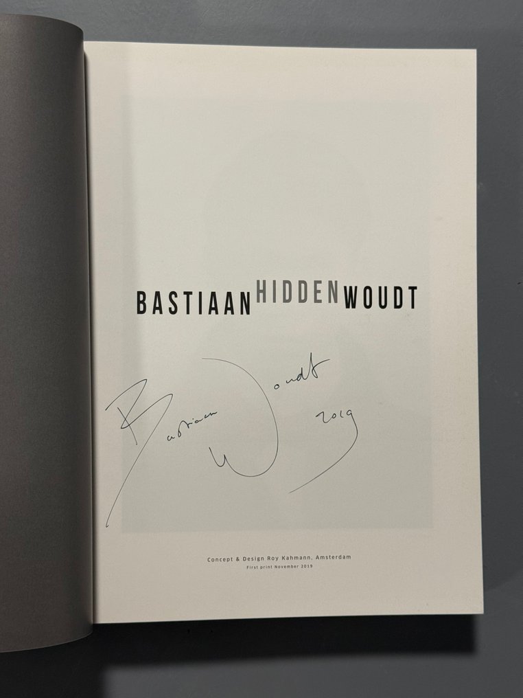 Signed, Bastiaan Woudt - HIDDEN - 2019 #2.1
